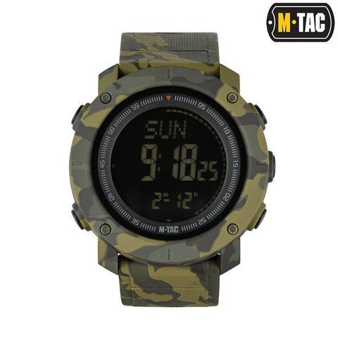Годинник M-Tac тактичний з компасом 2095 Camo 50009030 фото