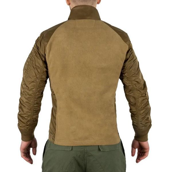 Толстовка Mil-Tec флісова USAF Jacke Dark Coyote 10430019-3XL фото