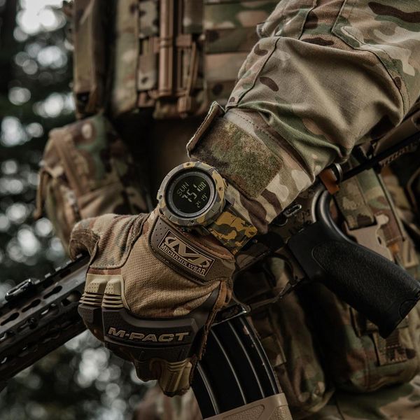 Годинник M-Tac тактичний з компасом 2095 Camo 50009030 фото