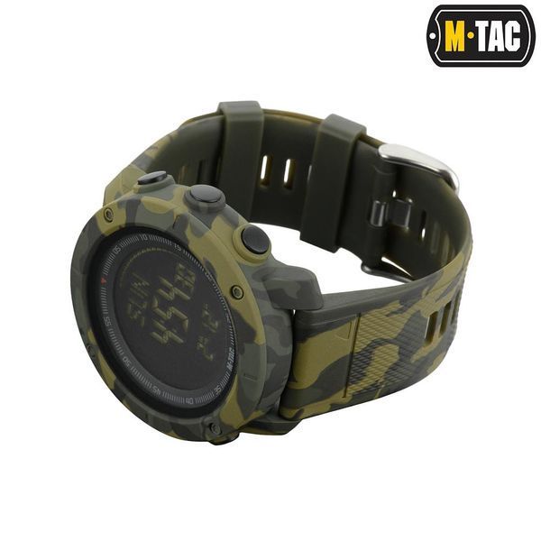 Годинник M-Tac тактичний з компасом 2095 Camo 50009030 фото