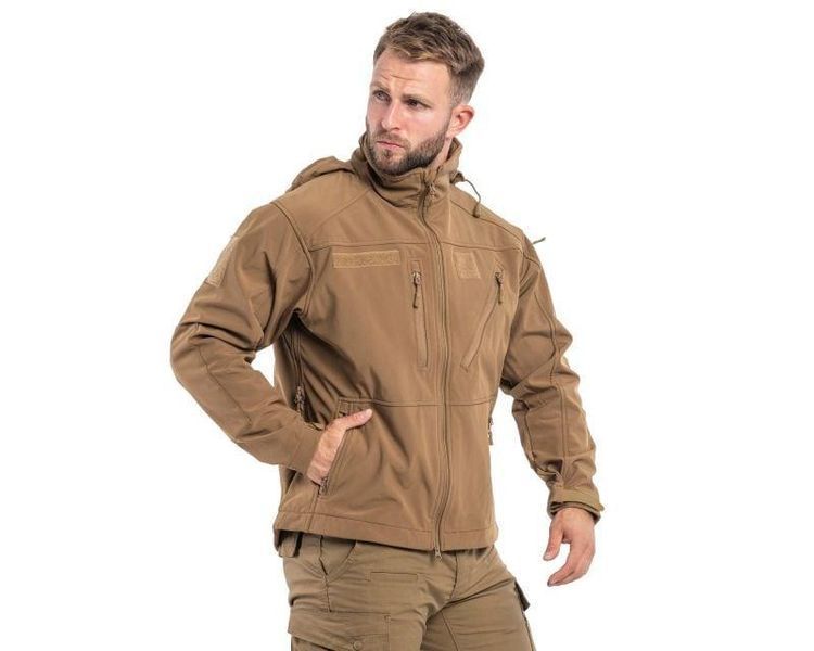 Куртка Sturm Mil-Tec демисезонная Softshell Jacket SCU Coyote 10864019-2XL фото