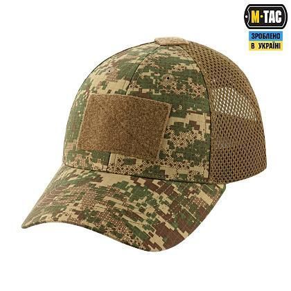 Бейсболка M-Tac тактична з сіткою Rip-Stop NGU Camo 40596022-S-M фото