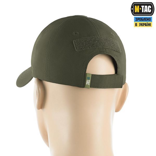 Бейсболка M-Tac тактическая Elite Flex рип-стоп Army Olive 40523062-S-M фото