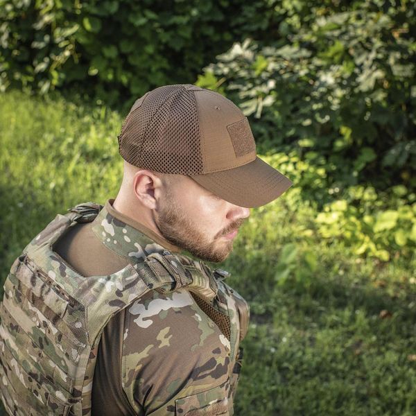 Бейсболка M-Tac тактична з сіткою Elite Flex Coyote Brown 40560017-S-M фото