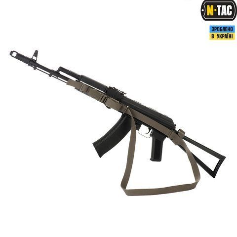 Ремінь M-Tac збройовий трьохточковий Ranger Green 10090023 фото