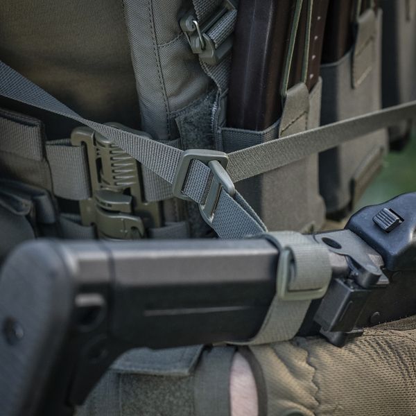 Ремінь M-Tac збройовий трьохточковий Ranger Green 10090023 фото