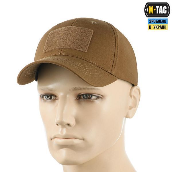 Бейсболка M-Tac тактична Elite Flex ріп-стоп Coyote Brown 40523017-XS фото