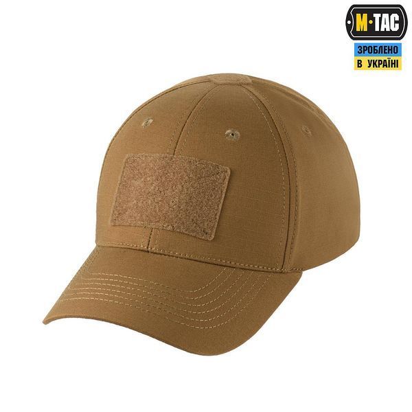Бейсболка M-Tac тактична Elite Flex ріп-стоп Coyote Brown 40523017-XS фото
