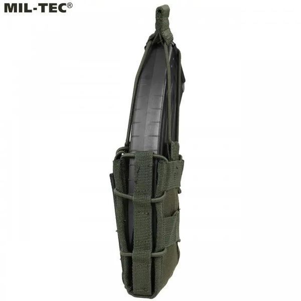 Підсумок Mil-Tec для магазину одинарний Mag.Tasche Open Top Single Olive 13496901 фото