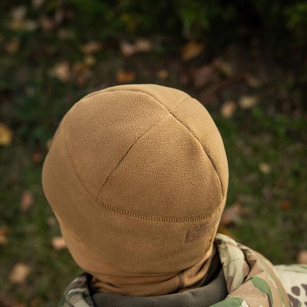 Шапка M-Tac Watch Cap Elite флис (320г/м2) с липучкой Coyote Brown 40029017-S фото