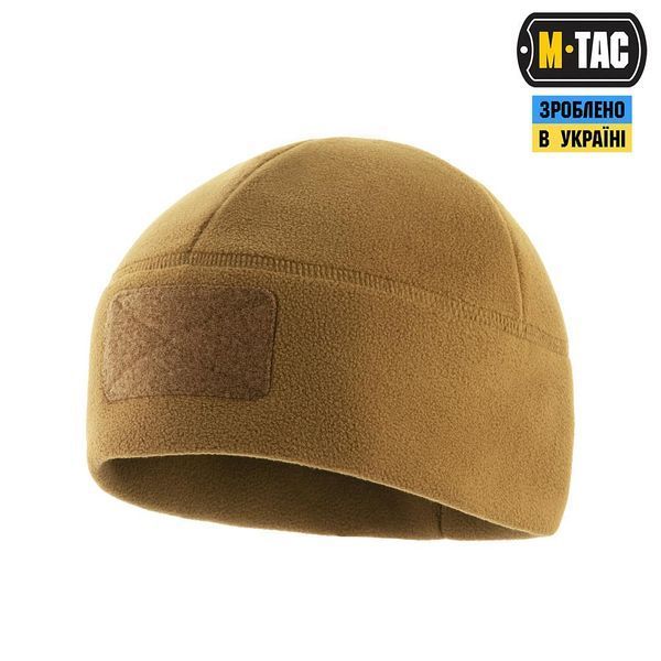 Шапка M-Tac Watch Cap Elite флис (320г/м2) с липучкой Coyote Brown 40029017-S фото