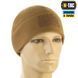 Шапка M-Tac Watch Cap Elite флис (320г/м2) с липучкой Coyote Brown 40029017-S фото 2