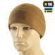 Шапка M-Tac Watch Cap Elite флис (320г/м2) с липучкой Coyote Brown 40029017-S фото 1