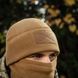 Шапка M-Tac Watch Cap Elite флис (320г/м2) с липучкой Coyote Brown 40029017-S фото 9