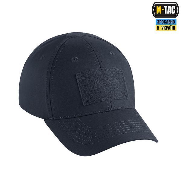 Бейсболка M-Tac тактична Elite Flex ріп-стоп Dark Navy Blue 40523015-S-M фото