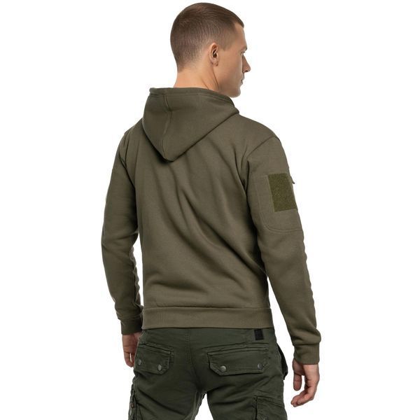 Толстовка Mil-Tec Tactical Hoodie Zipper Olive 11472012-L фото