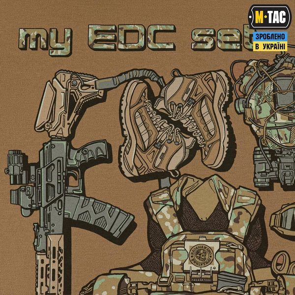 Футболка M-Tac My EDC Coyote Brown 80118017-XL фото
