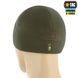 Шапка M-Tac Watch Cap Elite флис (320г/м2) с липучкой Dark Olive 40029048-S фото 4