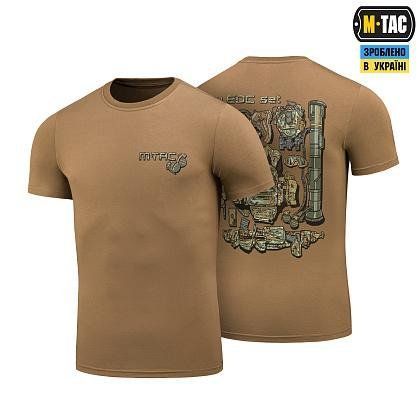Футболка M-Tac My EDC Coyote Brown 80118017-XL фото