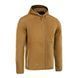 Кофта M-Tac Lite Microfleece Hoodie Coyote Brown 20026017-3XL фото 1