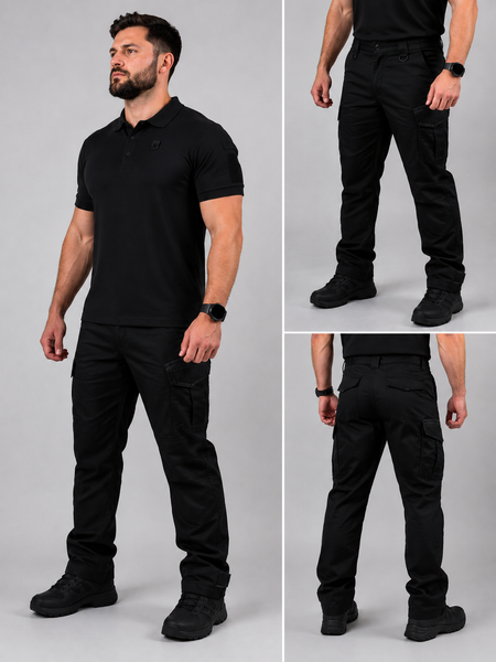Штани DSQZ Warrior R/S Stretch Black 414252-48-4 фото