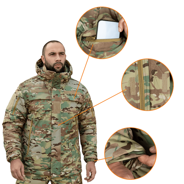 Куртка Camo-Tec зимняя Patrol System 3.0 Climashell Multicam 7347-M фото