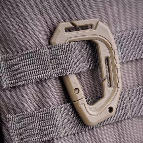 Карабины Mil-Tec тактические пластиковые Tactical Carabiner MOLLE (2 шт) 15922501 фото