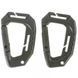 Карабины Mil-Tec тактические пластиковые Tactical Carabiner MOLLE (2 шт) 15922501 фото 2