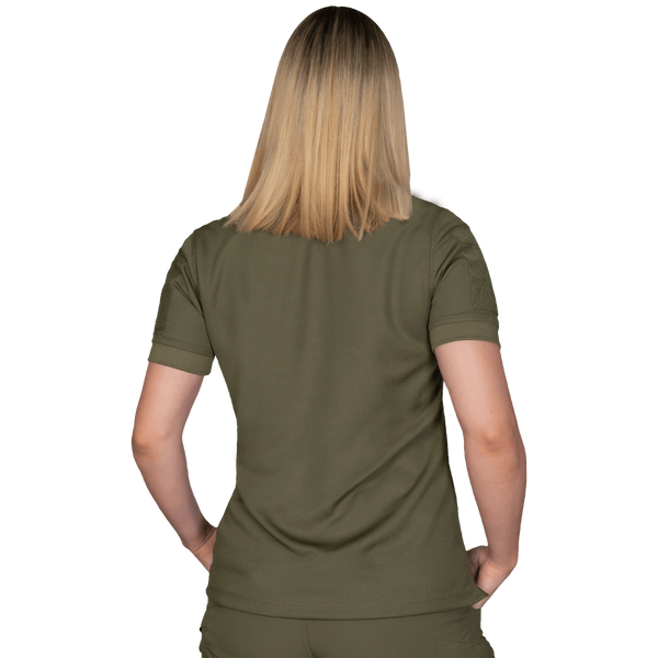 Поло женское Camo-Tec CM PANI Army ID CoolPass Olive 7161-S фото