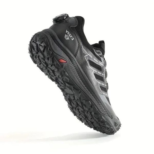 Кросівки ESDY з автоматичним шнуруванням Predator Black/Grey 215150-40 фото