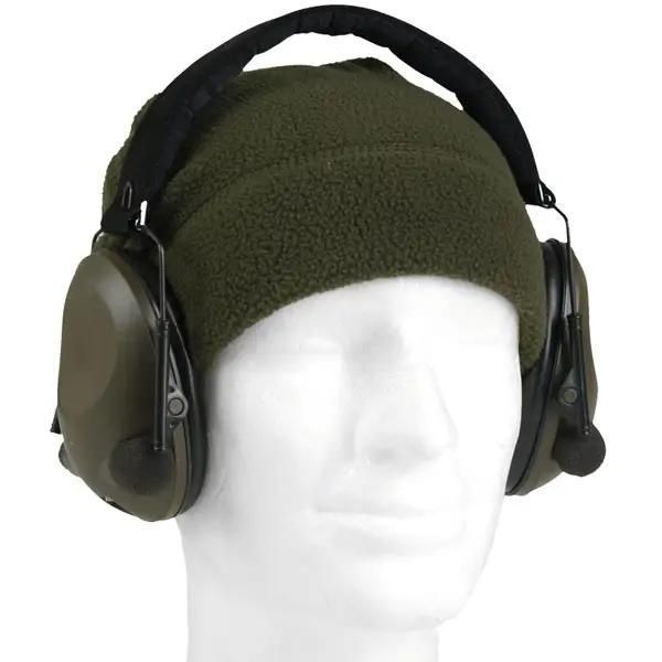 Навушники Mil-Tec стрілецькі активні Olive 16243001 фото