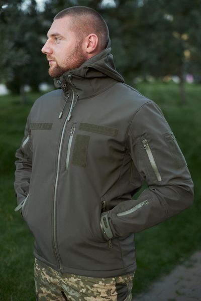 Куртка DSQZ Softshell Olive 245743-48-4 фото