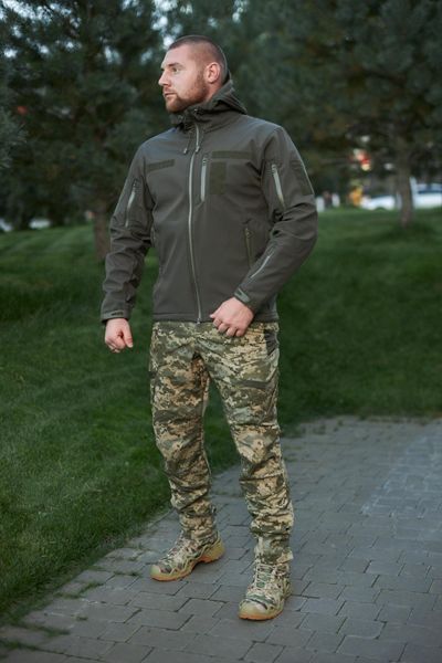 Куртка DSQZ Softshell Olive 245743-48-4 фото