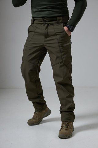 Штани DSQZ Soft Shell Olive 001562-46-4 фото