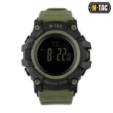 Годинник M-Tac тактичний Adventure Black/Olive 50005001 фото