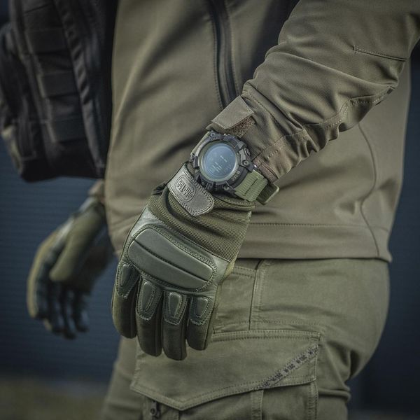 Годинник M-Tac тактичний Adventure Black/Olive 50005001 фото