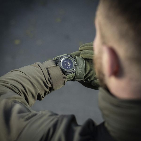 Годинник M-Tac тактичний Adventure Black/Olive 50005001 фото