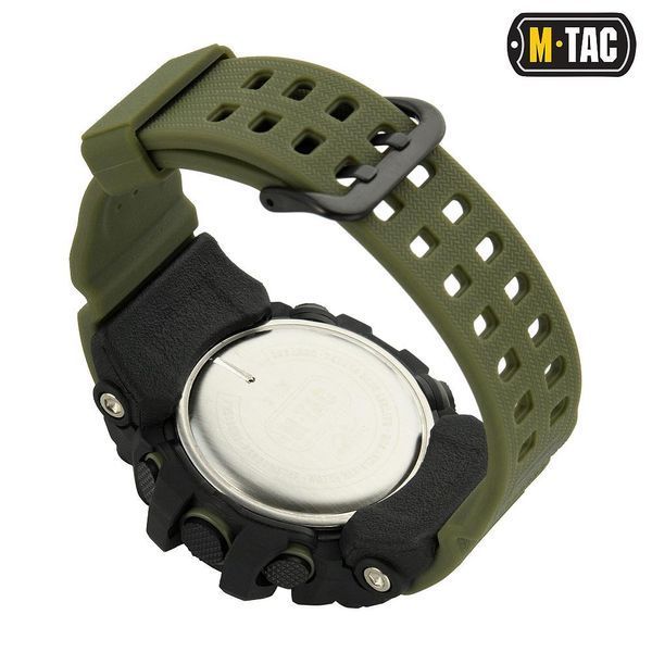 Годинник M-Tac тактичний Adventure Black/Olive 50005001 фото