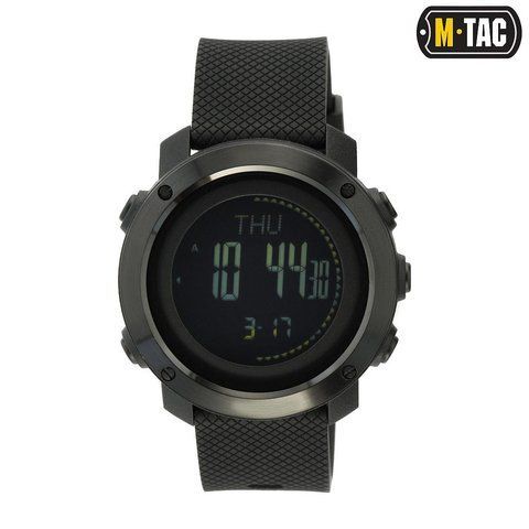 Годинник M-Tac тактичний мультифункціональний Black 50004002 фото