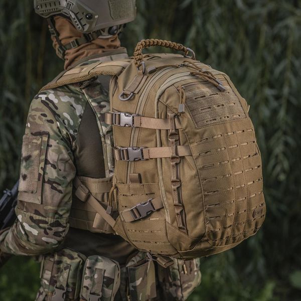Рюкзак M-Tac Mission Pack Laser Cut Coyote 10323003 фото