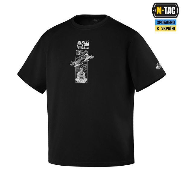 Футболка M-Tac Birds of freedom Cotton Hard Black 80167002-L фото