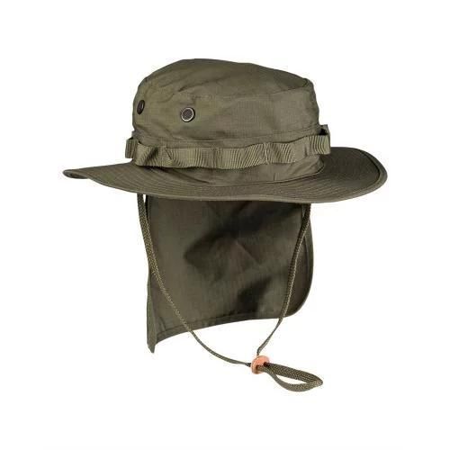 Панама Sturm Mil-Tec "British Boonie Hat with Neck Flap R/S" Olive 12326101-L фото