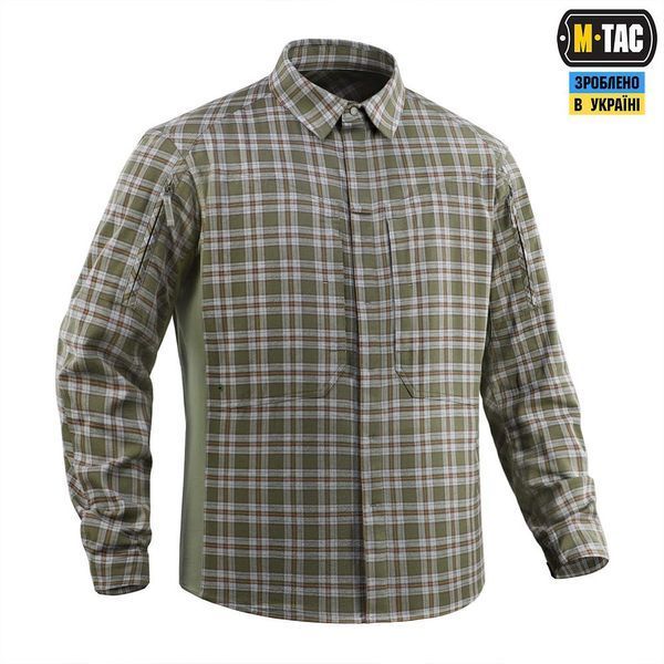 Сорочка M-Tac Tactical Cotton Shirt Olive/Grey 20579001-MR фото