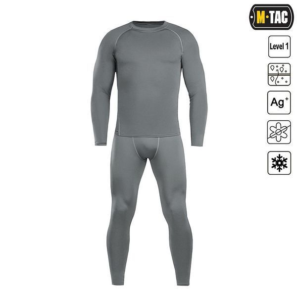 Термобелье M-Tac ThermoLine Grey 70001011-S фото