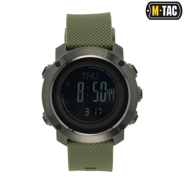 Годинник M-Tac тактичний мультифункціональний Olive 50004001 фото