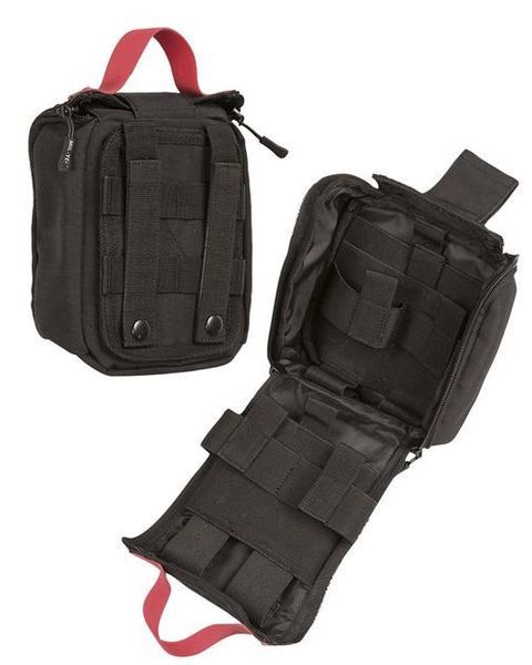 Підсумок-аптечка Sturm Mil-Tec IFAK Pouch Laser Cut Schwarz Black 13491002 фото